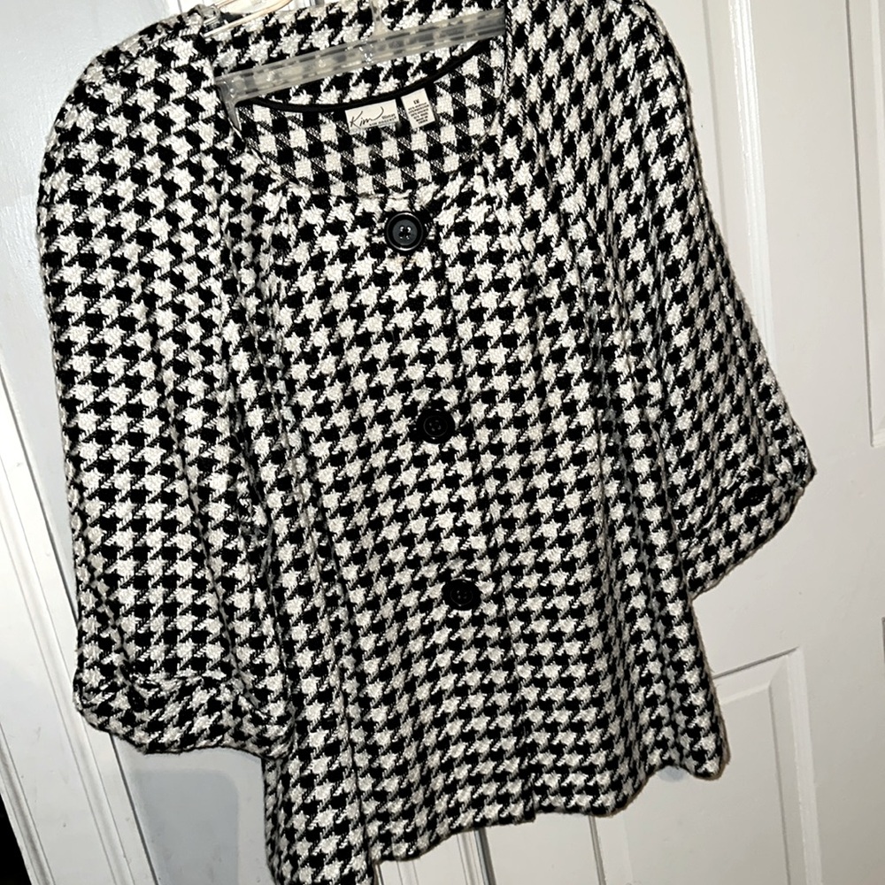 Kim Rodger’s 3/4 chevron jacket - 1X
